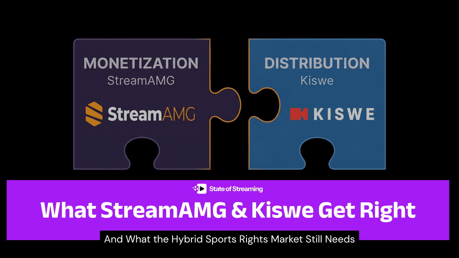 What StreamAMG and Kiswe Get Right and What the Hybrid Sports Rights Market Still Needs